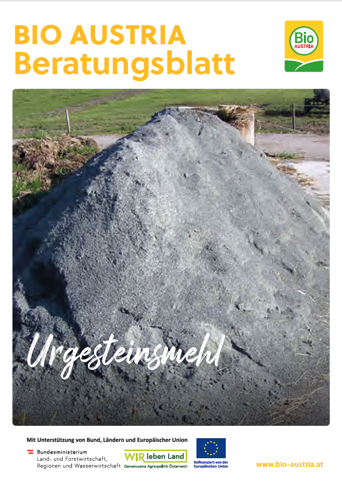 Cover Beratungsblatt Urgesteinsmehl