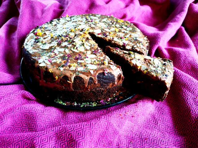 Rote-Rüben Schokokuchen