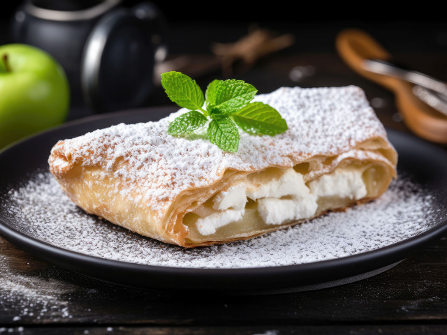 Topfenstrudel