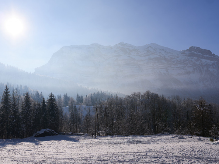 Winterlandschaft im Bregenzerwald