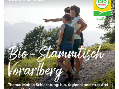 Ankündigung online Bio-Stammtisch Vorarlberg 15.10.2025