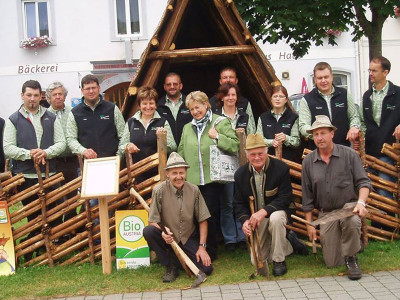 Bauern/Bauerinnen des Bio-Bauernmarktes in Neumarkt